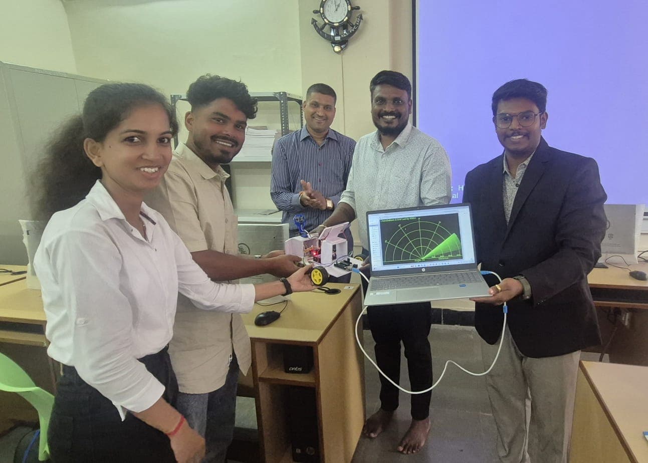 Ultrasonic Radar IoT System