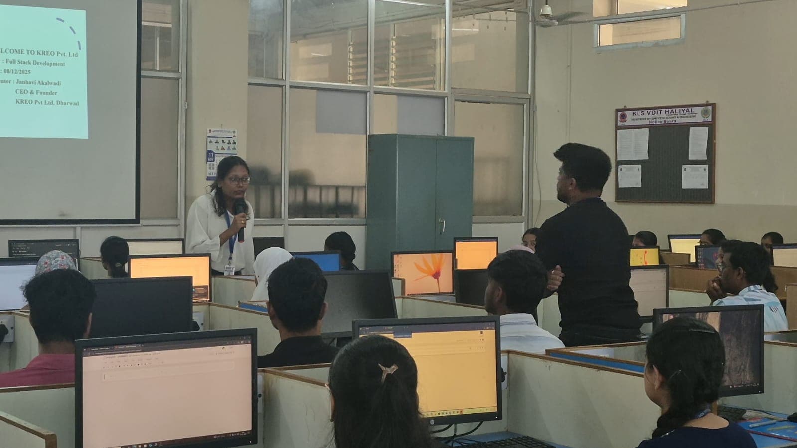 Guest Lecture by Technical Lead Janhavi Akalwadi